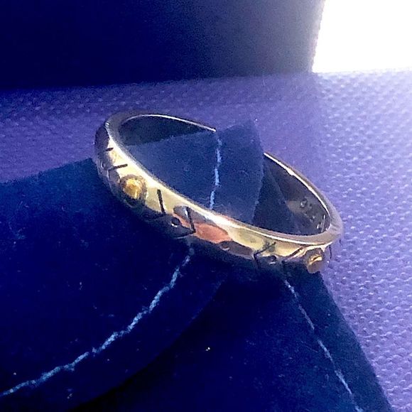 SILPADA Two Tone VARIED DETAILS Stacking Ring Sz 7 NIB - Picture 8 of 14